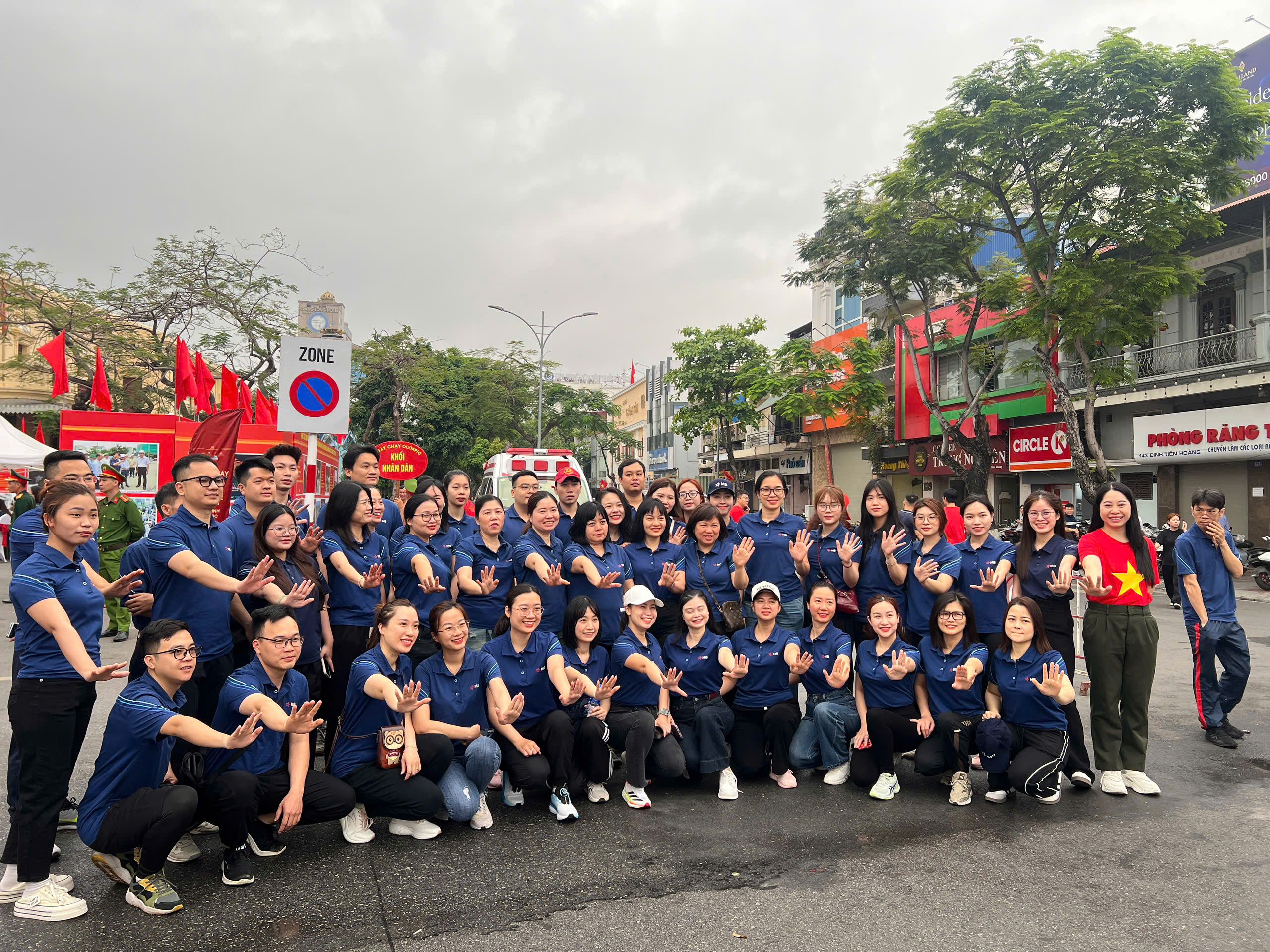 Phòng An ninh kinh tế: Đồng hành cùng khối doanh nghiệp, ngân hàng lan toả Ngày chạy Olympic